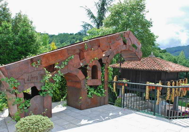 Hotel Mirador De La Cepada Onís Buitenkant foto